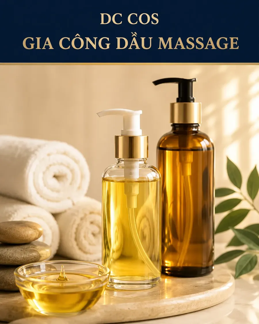 Gia công dầu massage