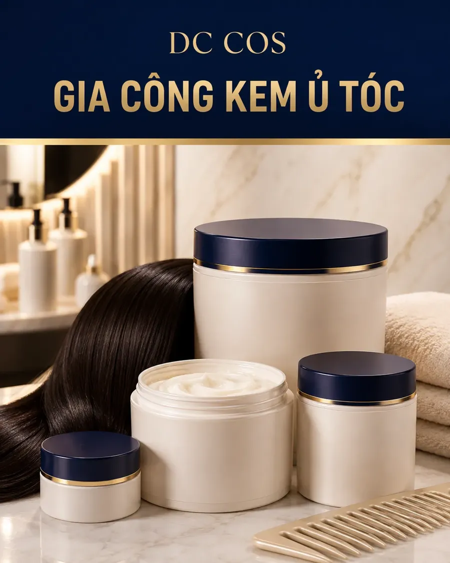 Gia công kem ủ tóc