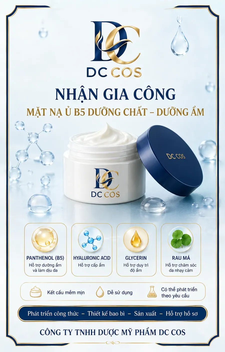 Gia công mặt nạ ủ B5