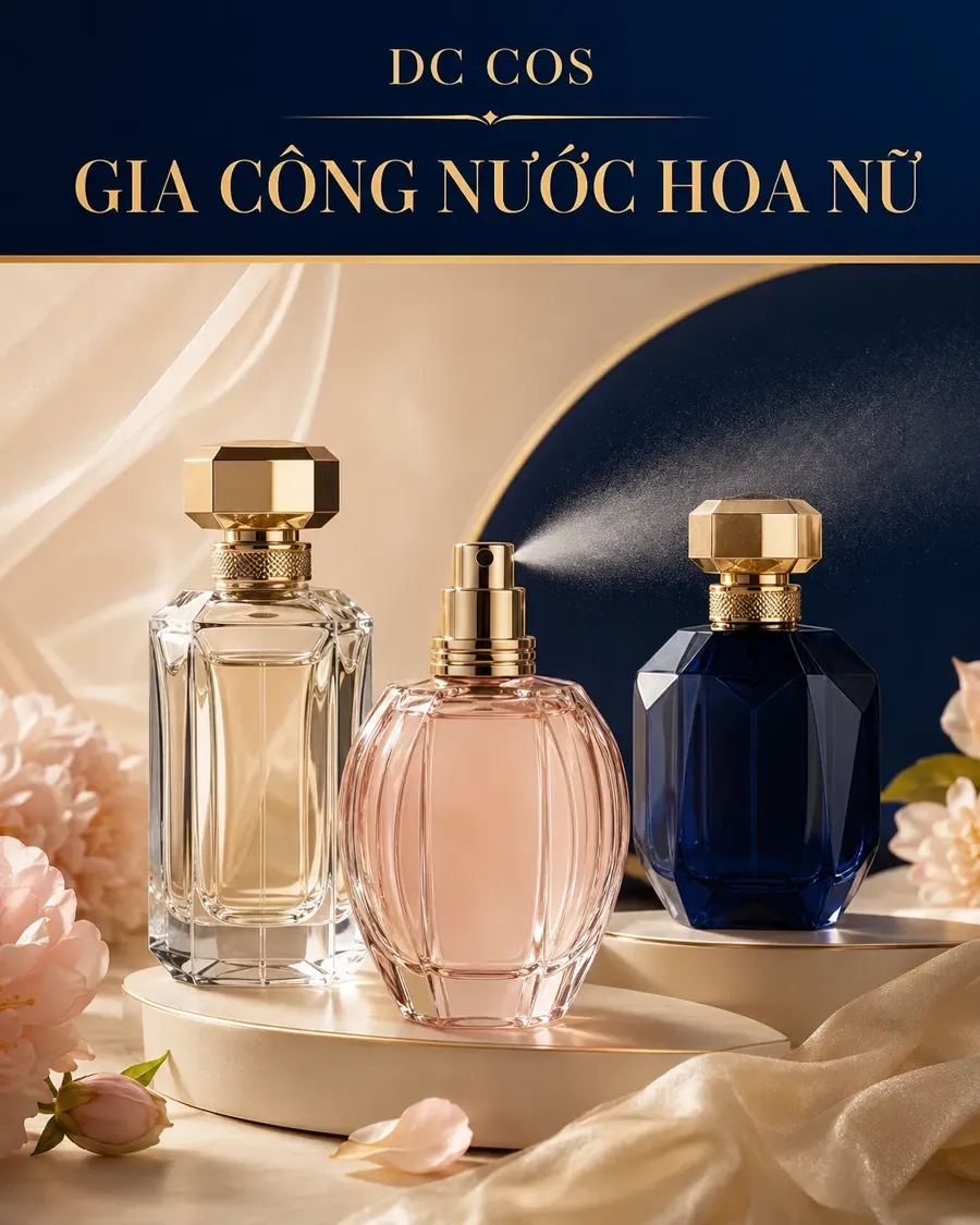 Gia công nước hoa nữ