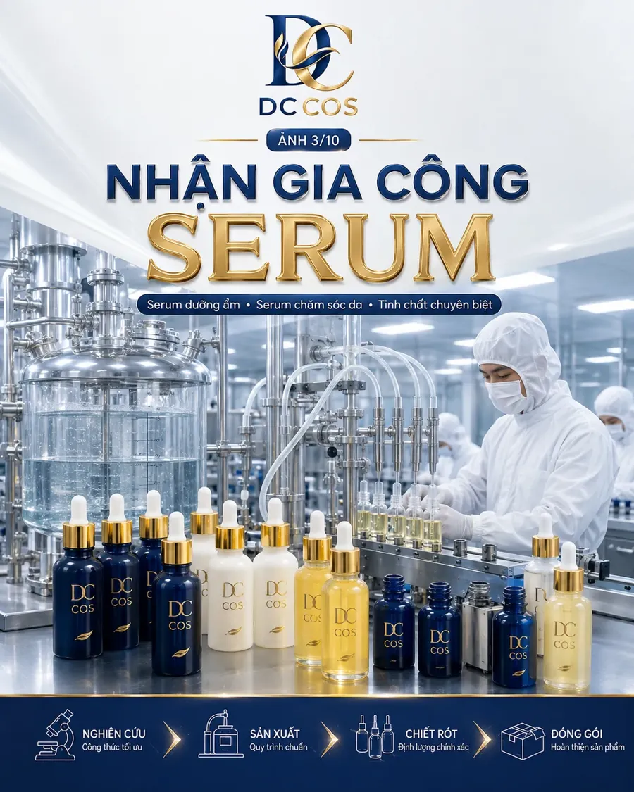 Gia công serum