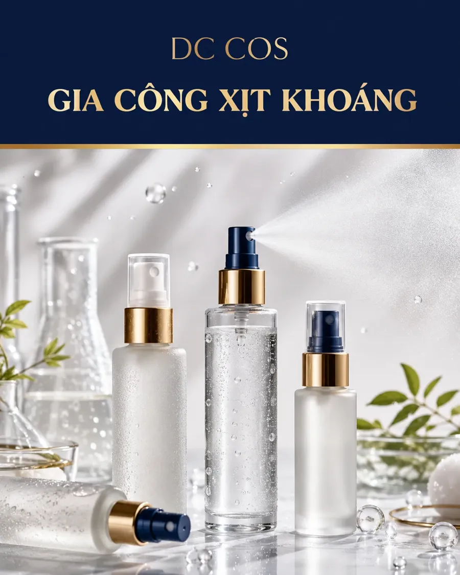 Gia công xịt khoáng