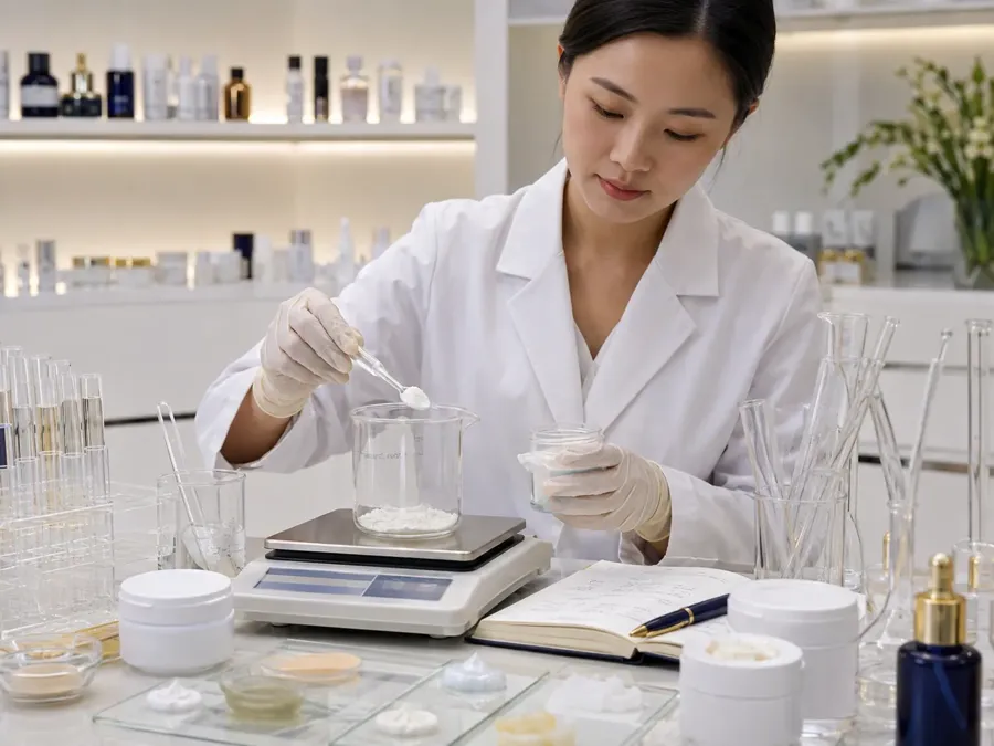 Gia công tinh chất chăm sóc da