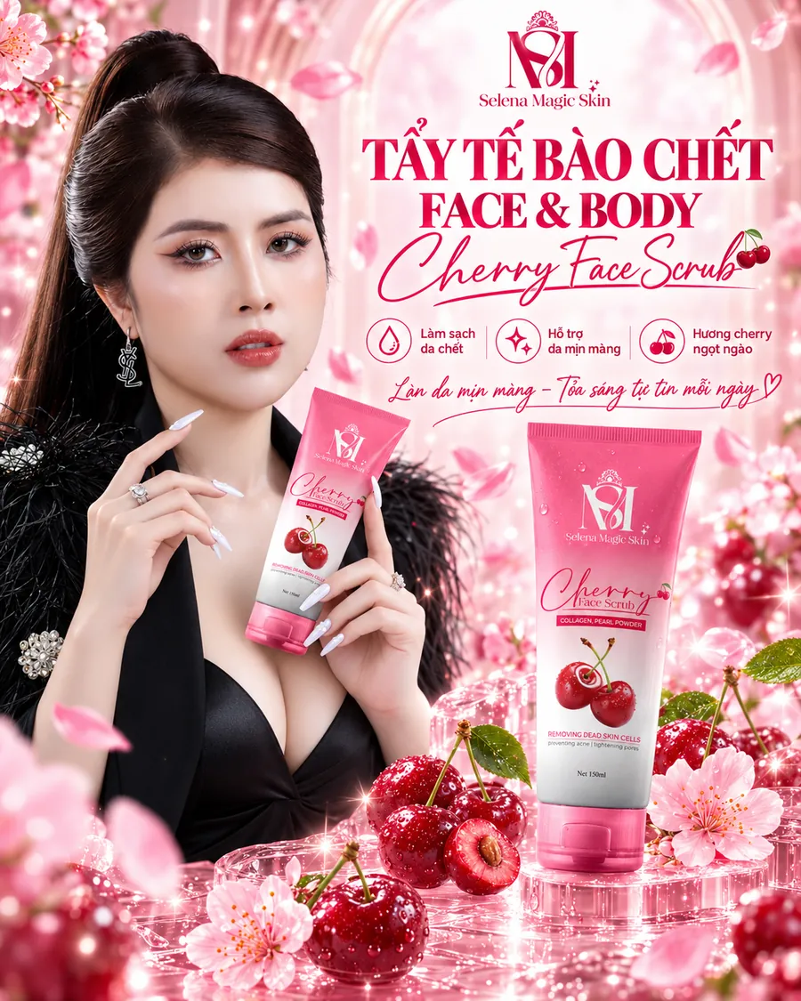 Tẩy Tế Bào Chết Cherry Face Scrub 150ml — ảnh 2
