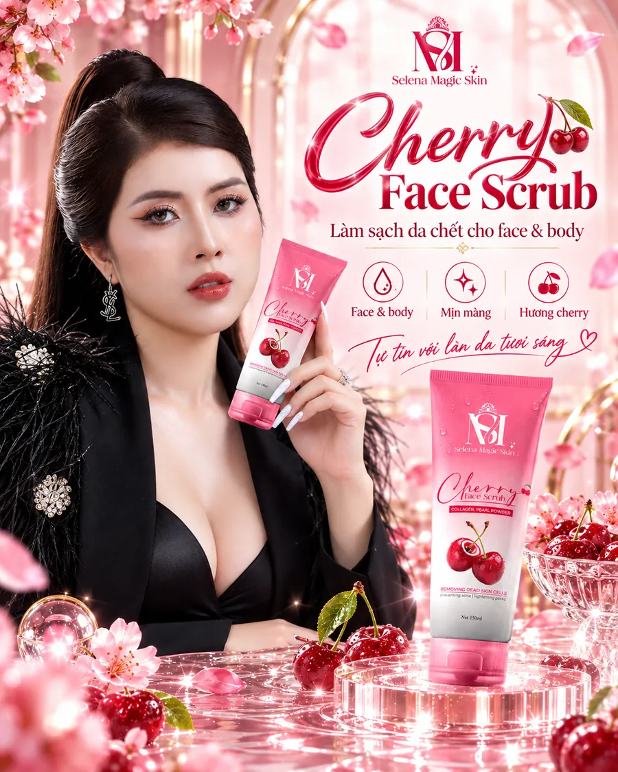 Tẩy Tế Bào Chết Cherry Face Scrub 150ml — ảnh 4