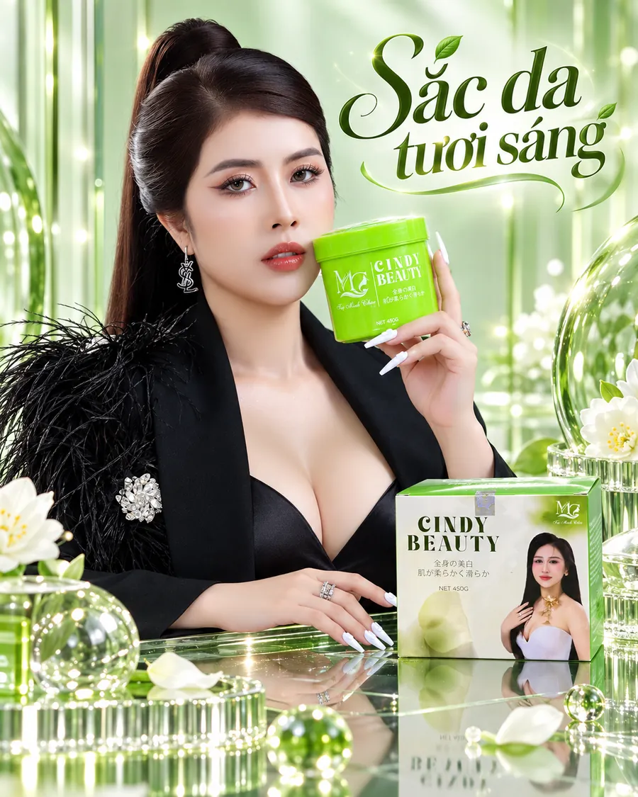 Kem Body Cindy Beauty 450G