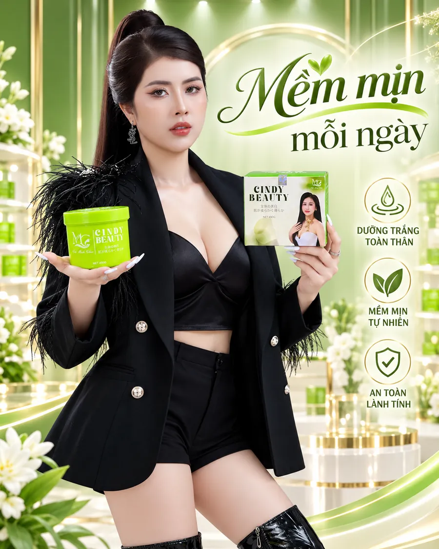 Combo 2 hộp Kem Body Cindy Beauty 450G — ảnh 3