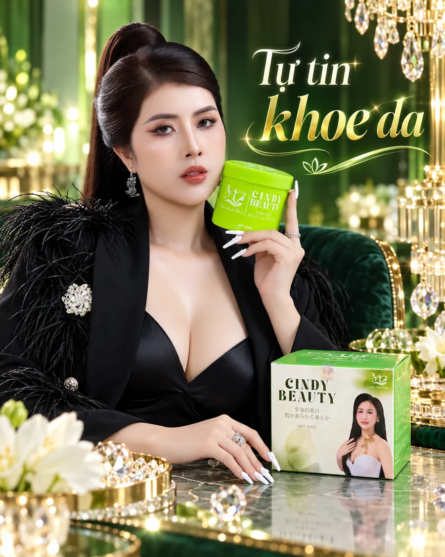 Kem Body Cindy Beauty 450G — 1 hộp — ảnh 7