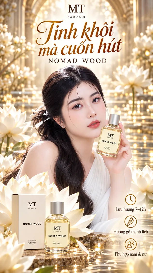 Nước hoa MT PARFUM Nomad Wood EDP 50ml — ảnh 2