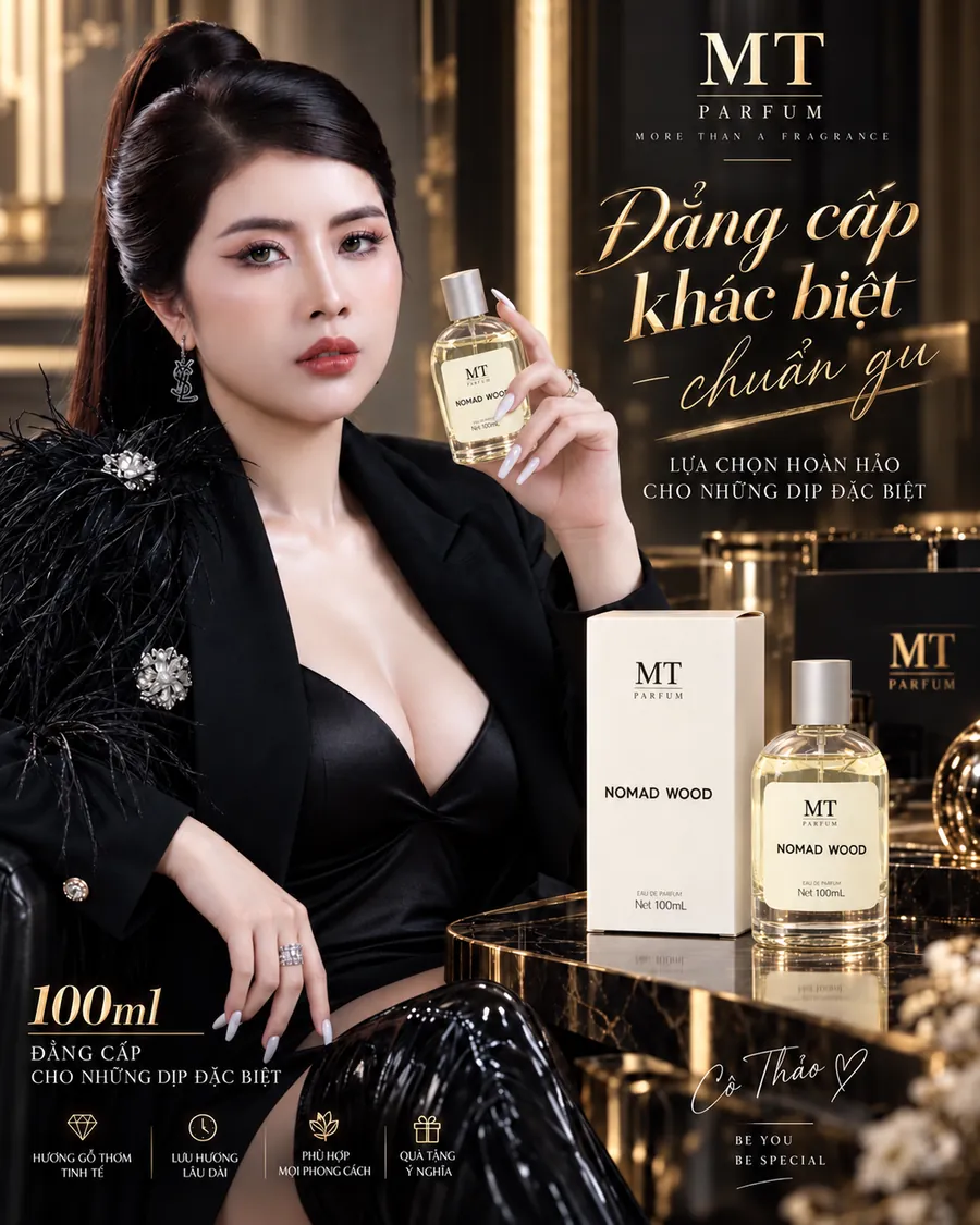 Nước hoa MT PARFUM Nomad Wood EDP 100ml