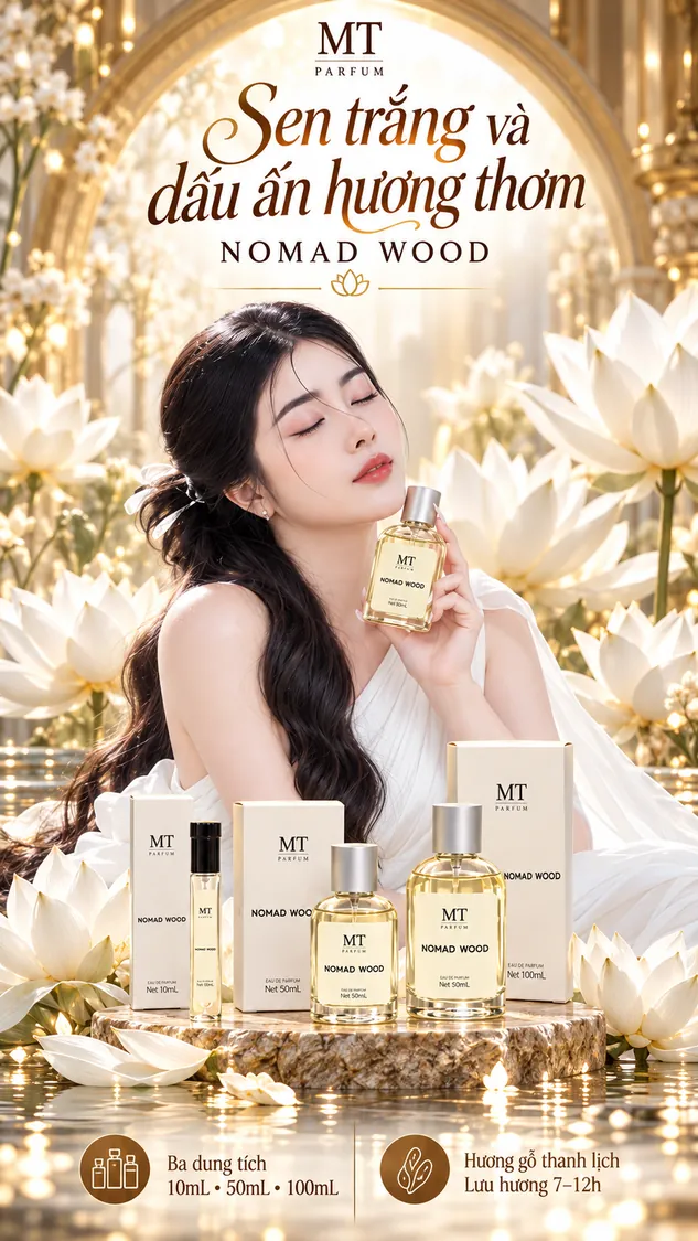 Nước hoa MT PARFUM Nomad Wood EDP 100ml — ảnh 5