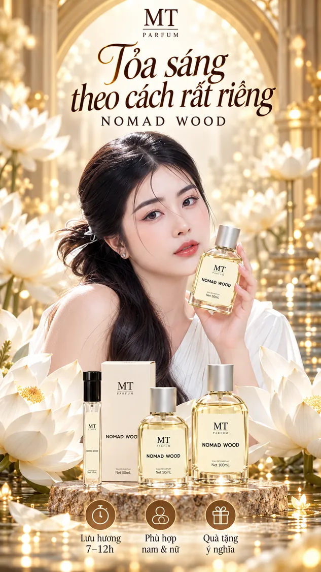 Nước hoa MT PARFUM Nomad Wood EDP 50ml — ảnh 3