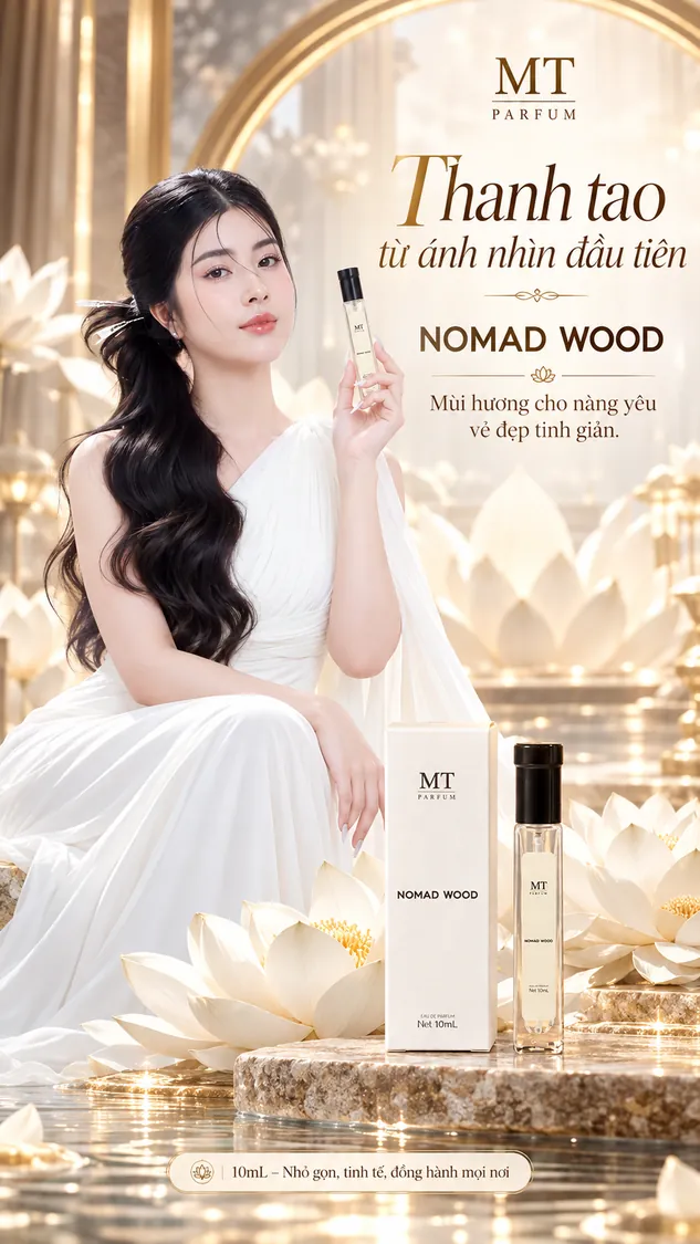 Nước hoa MT PARFUM Nomad Wood EDP 10ml — ảnh 2