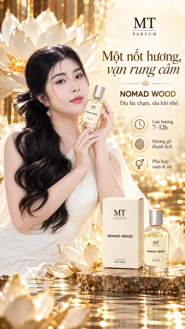 Nước hoa MT PARFUM Nomad Wood EDP 50ml — ảnh 4