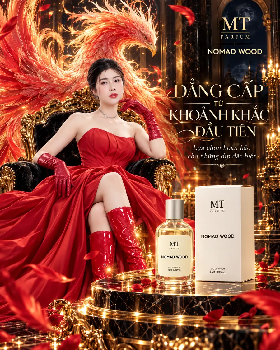 Nước hoa MT PARFUM Nomad Wood EDP 100ml — ảnh 7