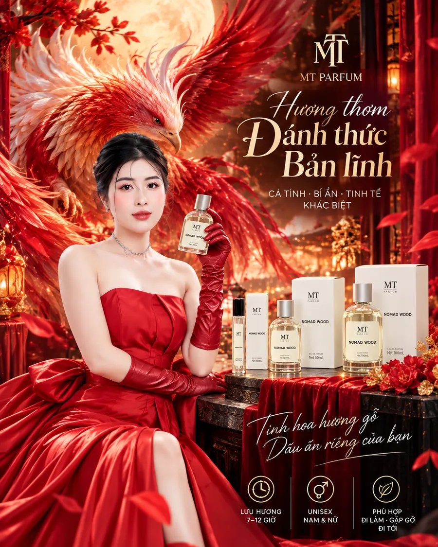 Nước hoa MT PARFUM Nomad Wood EDP 100ml — ảnh 8