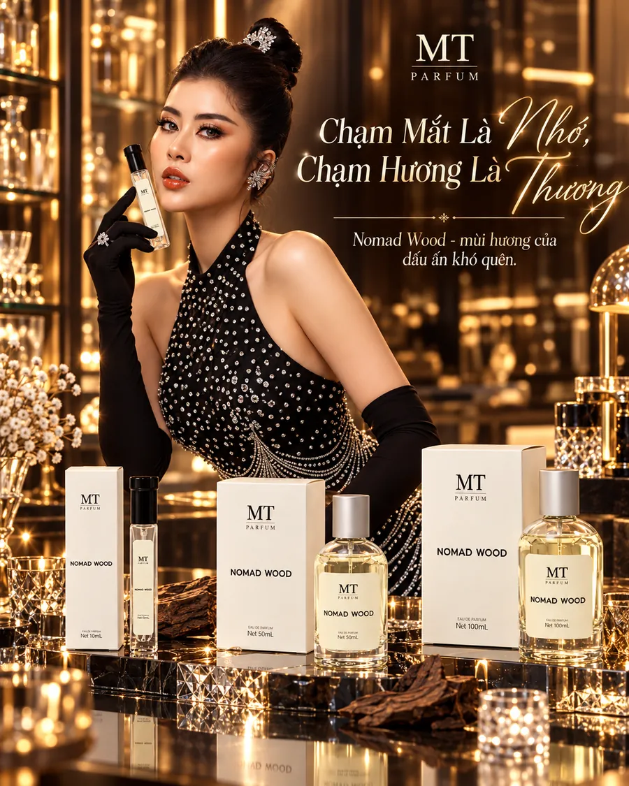 Nước hoa MT PARFUM Nomad Wood EDP 10ml — ảnh 4