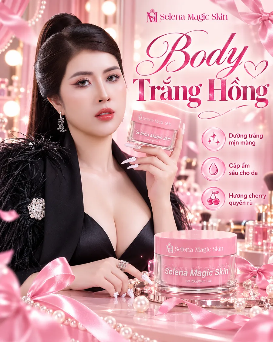 Kem Body PT White Selena Magic Skin 250g — ảnh 9