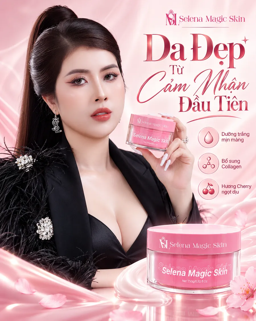 Kem Body PT White Selena Magic Skin 250g — ảnh 10