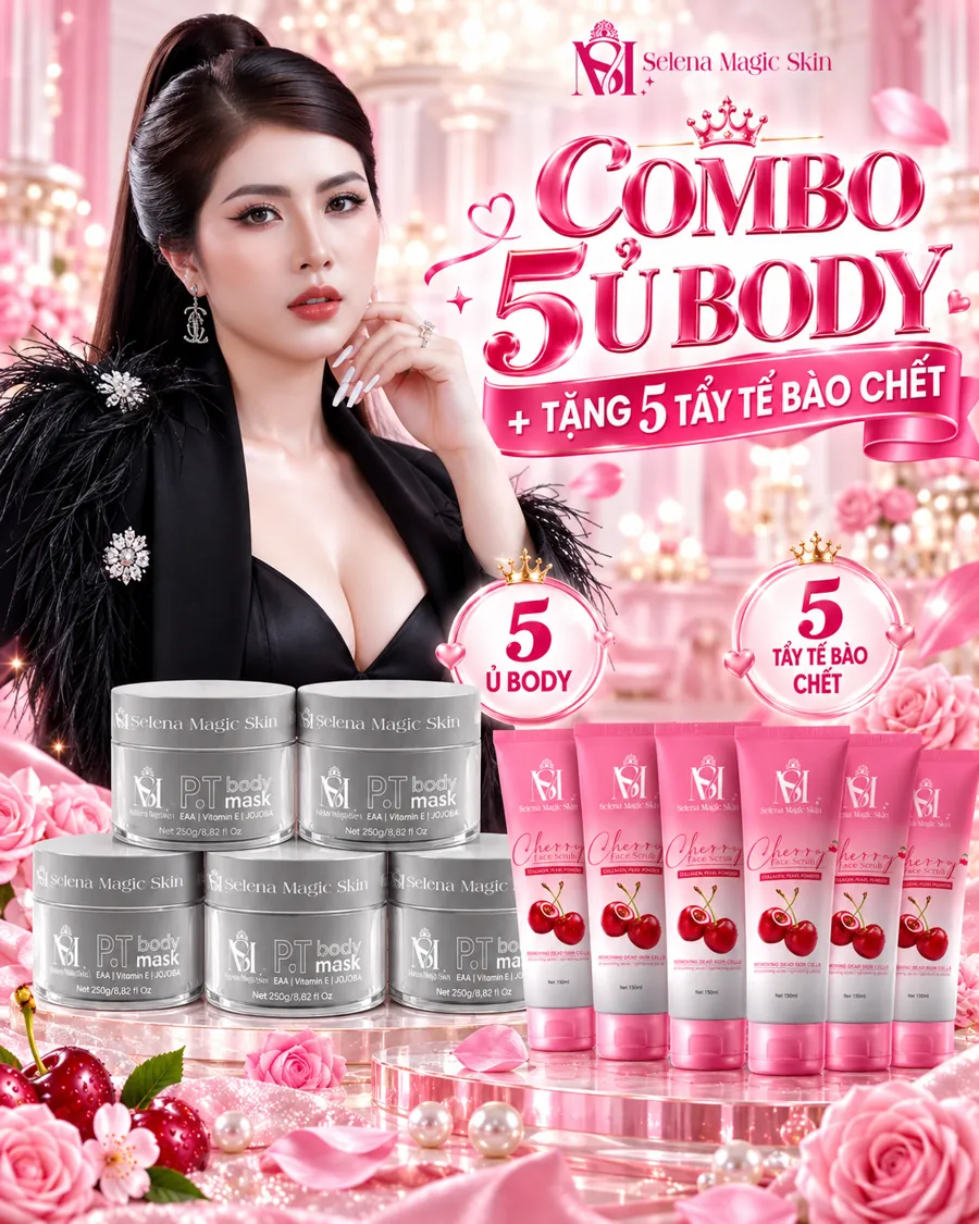 Combo 5 Ủ Body — tặng 5 tẩy tế bào chết